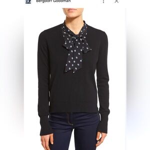 VERONICA BEARD “ARROW” CASHMERE SWEATER